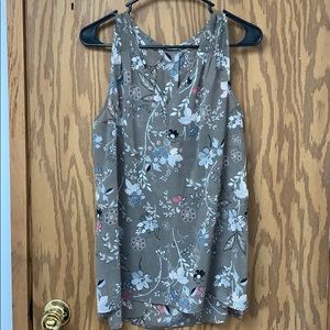 Women’s Maurices Large Shear Chiffon Tank Top